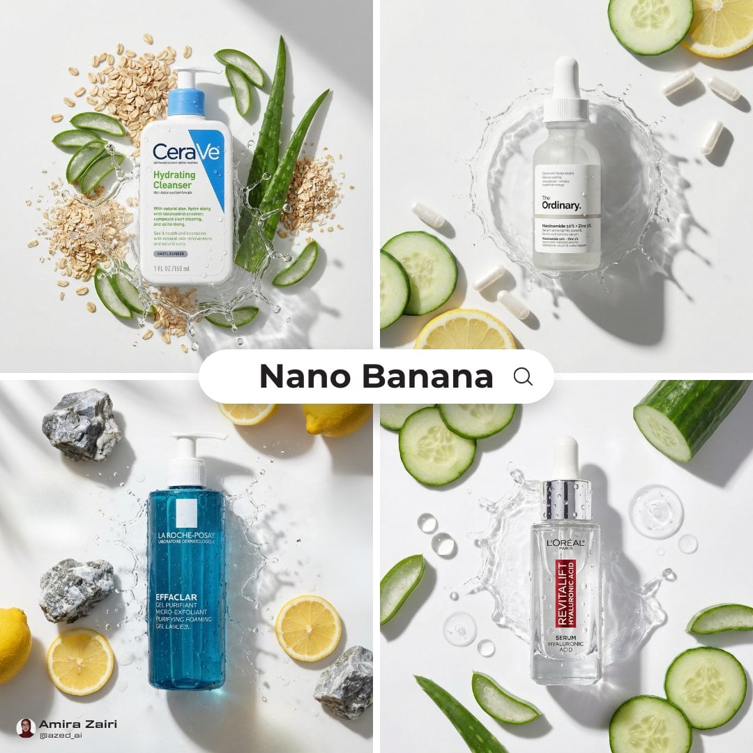 Skincare Nano Banana Image Generation