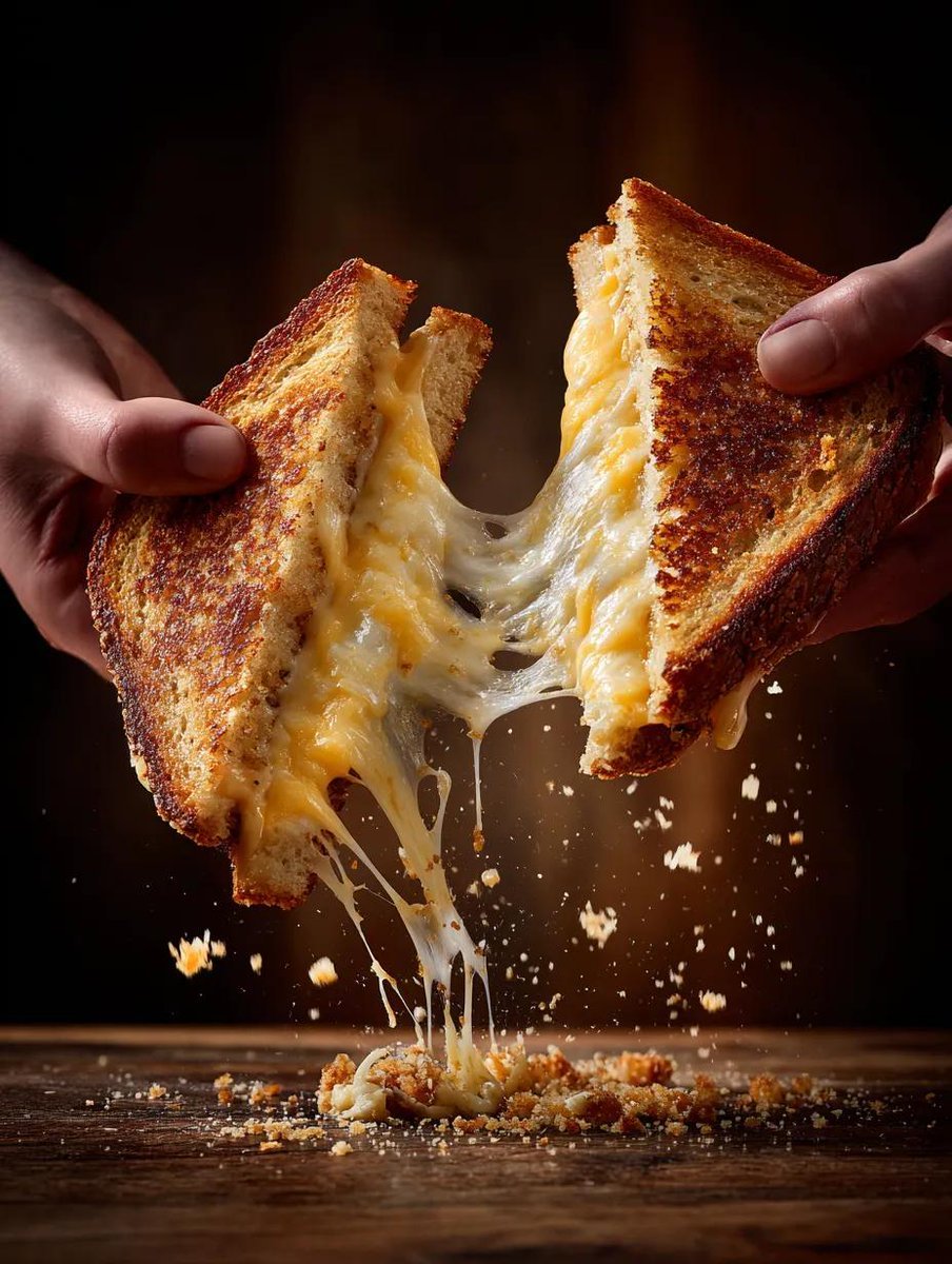 Grilled Cheese Pull - Nano Banana Image Generation