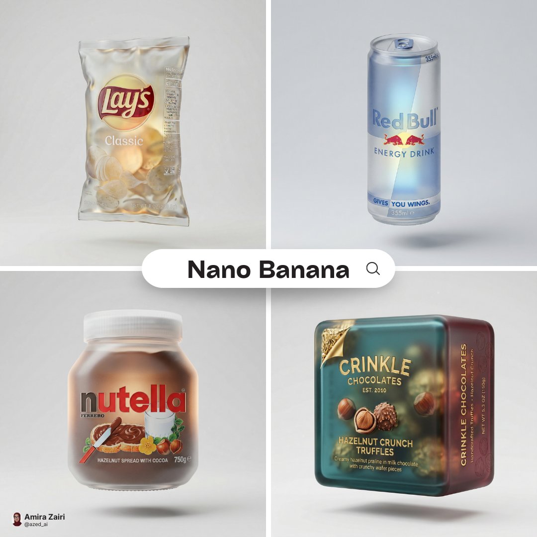 Render opakowania z matowego szkła – Nano Banana