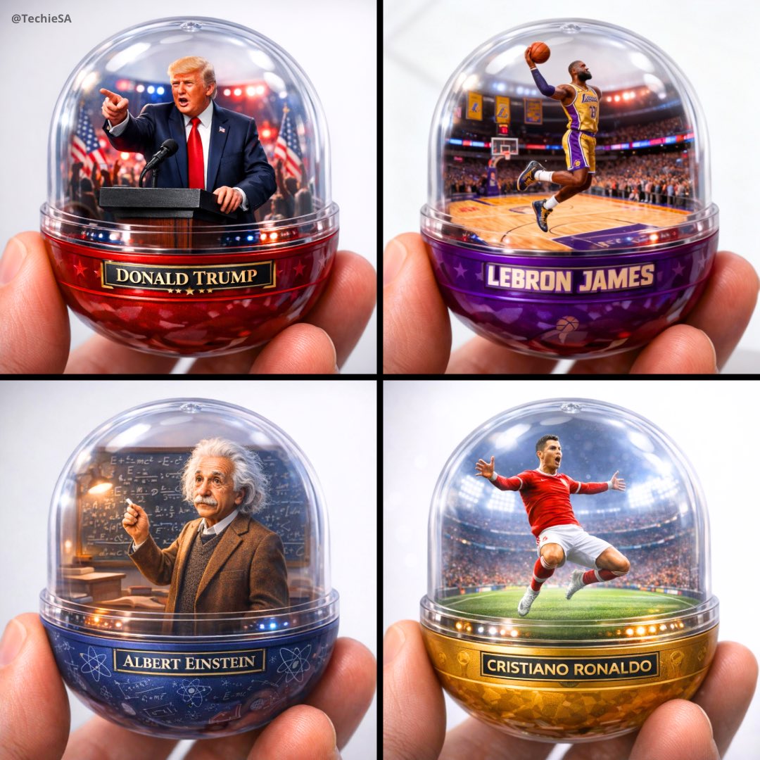 Transparentes Gashapon-Kapsel-Diorama Miniatur-Sammlerstück
