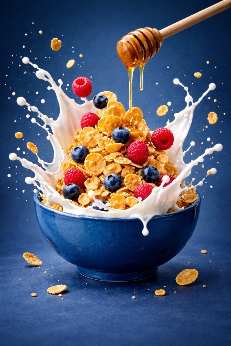 Photographie Culinaire Cinématographique 8K Bol Flottant Premium
