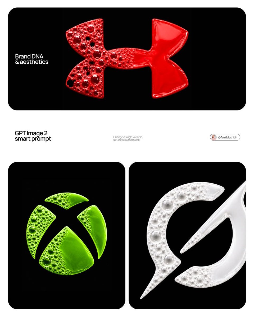 Makrofotografie von fluoreszierendem Schaum der exaktes Logo formt