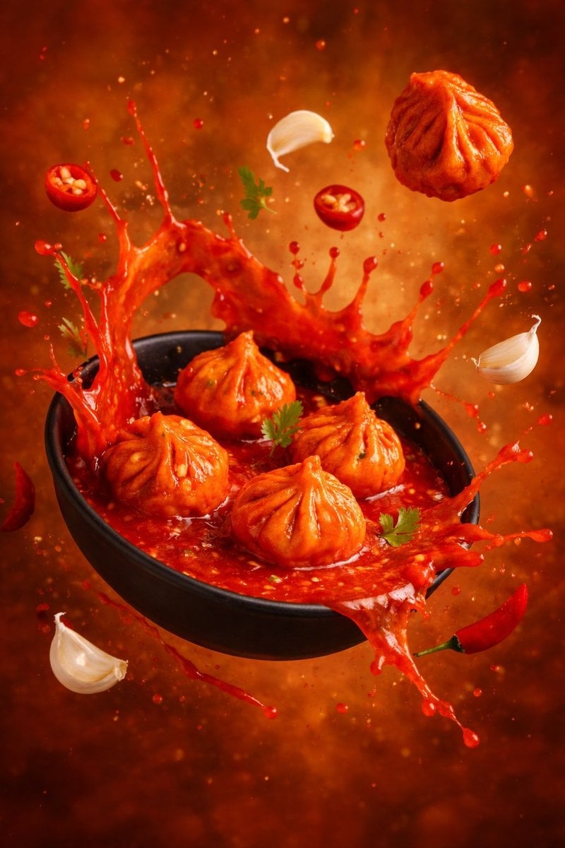 Grilled Tortilla Wraps Floating with Creamy Sauce Splash 8K Food Photography