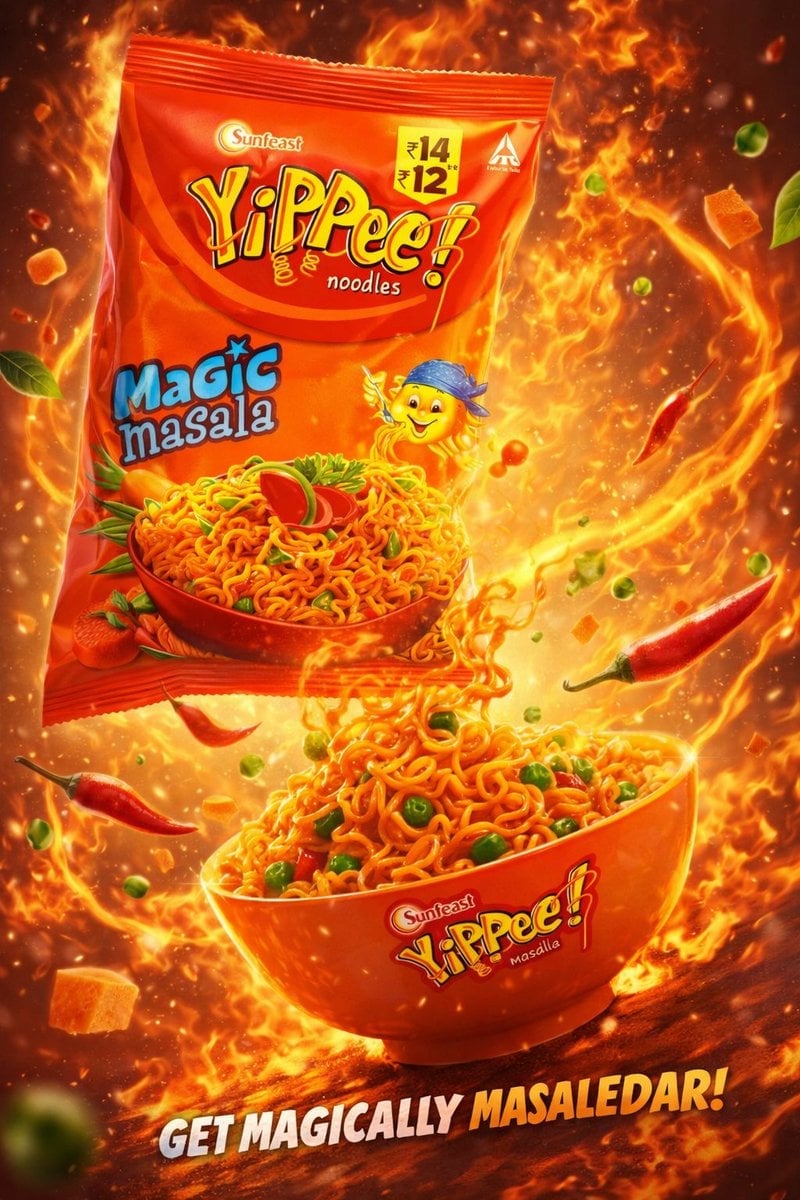 8K Cinematic Instant Noodles Commercial Advertisement