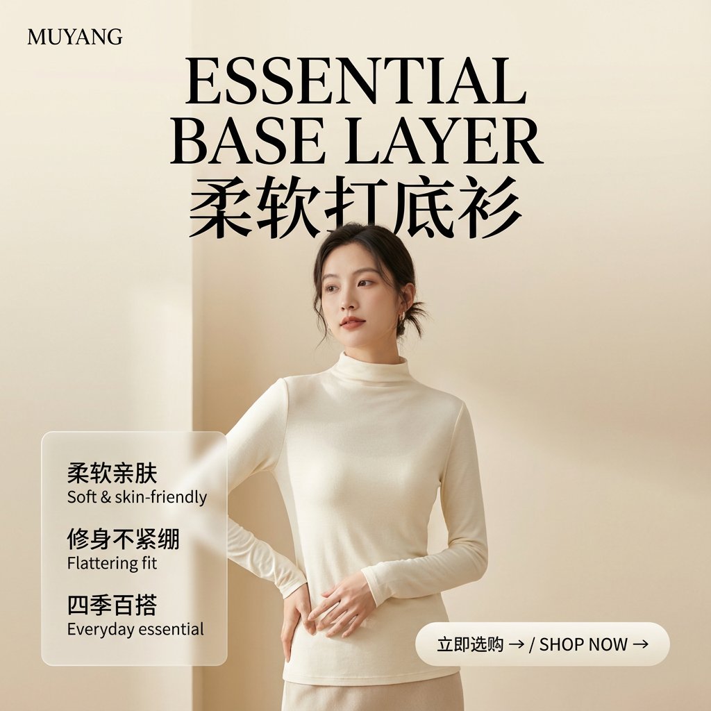 Minimalist Fashion Product Poster | High-End Studio Photography