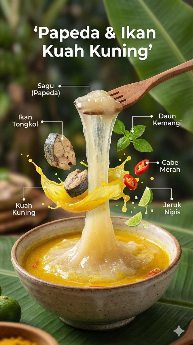 Indonesian Dish Infographic